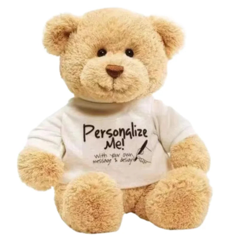 Teddy Bear Personalized Text (T-Shirt)