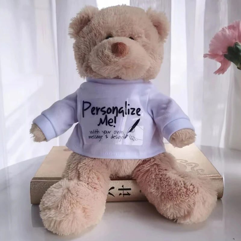 Teddy Bear Personalized Text (T-Shirt)