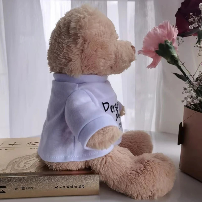 Teddy Bear Personalized Text (T-Shirt)