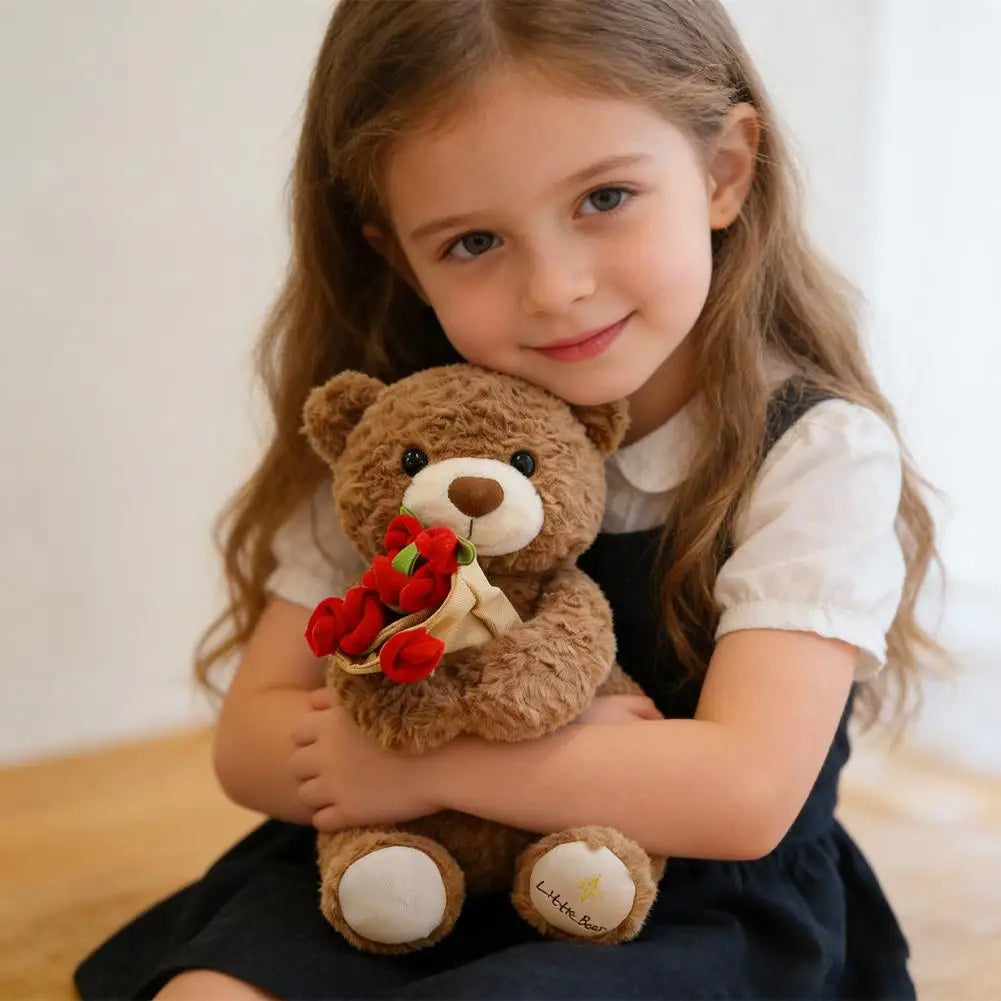 Teddy Bear with Roses