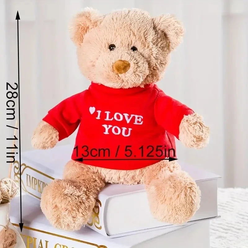 Teddy Bear Personalized Text (T-Shirt)