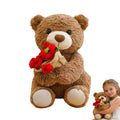 Teddy Bear with Roses